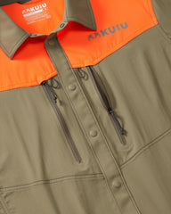 Upland Sporter Shirt | Khaki/Blaze Orange