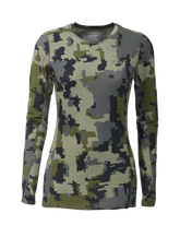 Women's ULTRA Merino 145 LS Crew | Verde