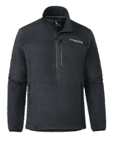Sherpa Fleece Zip Pullover | Nightfall