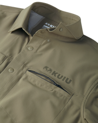 Mesa Vented SS Snap Shirt | Khaki