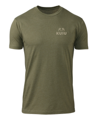 KUIU Here to Hunt Patch T-Shirt | Military Green