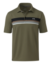 KUIU Performance Polo Stripe | Evergreen Chest Stripe