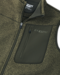 Base Camp Sweater Vest | Olive Heather