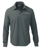 Mesa Vented LS Snap Shirt | Stone