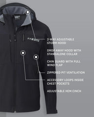 Guide PRO Hooded Jacket | Black