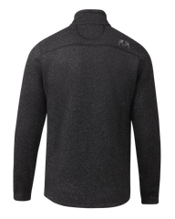 Base Camp Full Zip Sweater | Heather Black