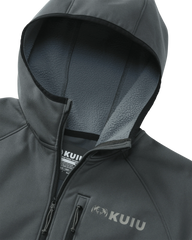 StrongFleece 235 Zip-T Hoodie | Gunmetal