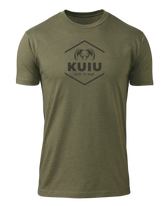KUIU Stacked Here to Hunt T-Shirt | Military Green