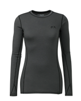 Women's ULTRA Merino 145 LS Crew | Gunmetal
