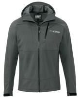 Axis Hybrid Hooded Jacket | Gunmetal