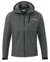 Axis Hybrid Hooded Jacket | Gunmetal