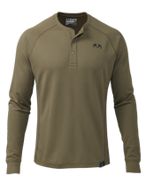 PRO Merino 200 Henley | Ash