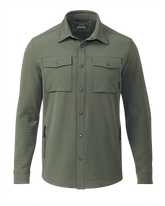 Blockfield Fleece Shirt Jacket | Dark Sage
