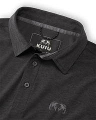 KUIU Performance Polo | Heather Black