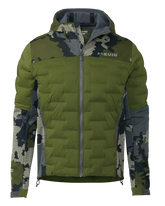 Axis Thermal Hybrid Hooded Jacket | Verde