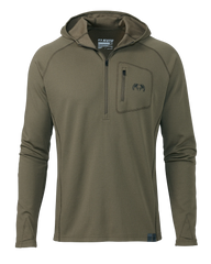 PRO Merino 200 Zip-T Hoodie | Ash