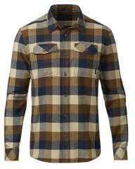 Field Flannel Shirt | Saddle Trio