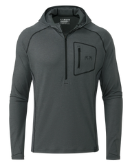 ULTRA Merino 145 Zip-T Hunting Hoodie | Gunmetal