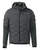Axis Thermal Hybrid Hooded Jacket | Gunmetal