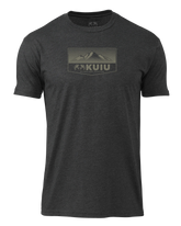 KUIU Ultralight Mountain Logo T-Shirt | Charcoal