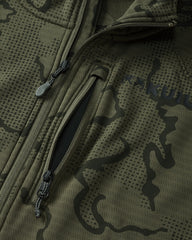 Ridgepoint Fleece Hoodie | Olive Tonal