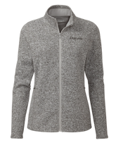 Women's Base Camp Full Zip Sweater | Stone White Heather