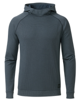 Canyon Waffle Hoodie | Steel Blue Heather