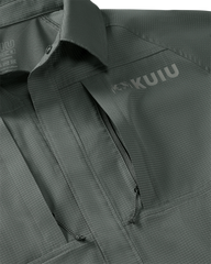 Tiburon Hybrid Snap Shirt | Stone