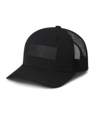 KUIU Topo Patch Hat | Black/Black
