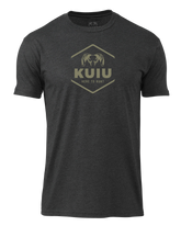 KUIU Stacked Here to Hunt T-Shirt | Charcoal