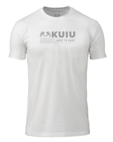 KUIU Topo Here to Hunt T-Shirt | White