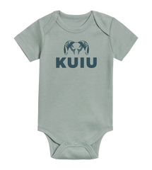 KUIU Stacked Logo Baby One-Piece | Tide