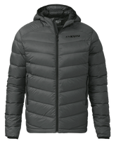 Super Down LT Hooded Jacket | Gunmetal