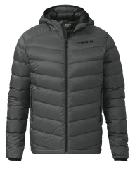 Super Down LT Hooded Jacket | Gunmetal
