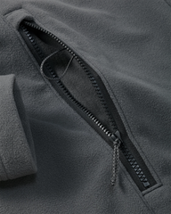 Border Fleece Full Zip | Gunmetal