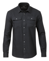 Field Flannel Shirt | Steel Blue