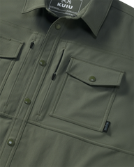 Tour Shirt Jacket | Dark Sage