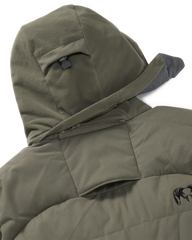 Super Down Haven Hooded Jacket | Ash