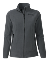 Women's Border Fleece Full Zip | Gunmetal