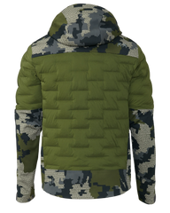Axis Thermal Hybrid Hooded Jacket | Verde