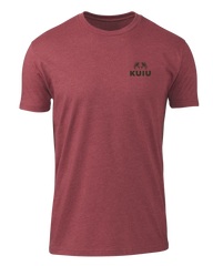 KUIU Here to Hunt Back Logo T-Shirt | Cardinal