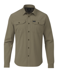 Gauge LS Work Shirt | Khaki