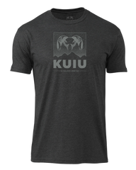 KUIU Topo Mountain T-Shirt | Charcoal