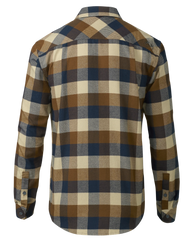 Field Flannel Shirt | Saddle Trio