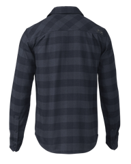 Field Flannel Shirt | Steel Blue Buffalo Check