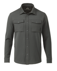 Blockfield Fleece Shirt Jacket | Gunmetal