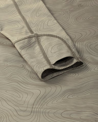 Gila LS Hoodie Topo | Bone Topo Print