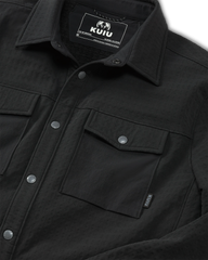 Blockfield Fleece Shirt Jacket | Black