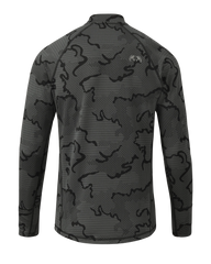 Ridgepoint Fleece Henley | Black Tonal