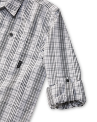 Borrego LS Shirt | Granite Plaid